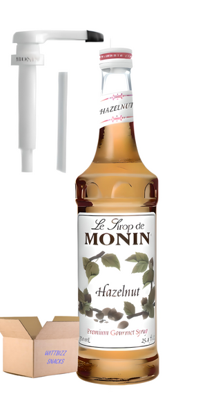 Wittbizz Snacks Bundles Monin Gourmet Hazelnut Syrup.