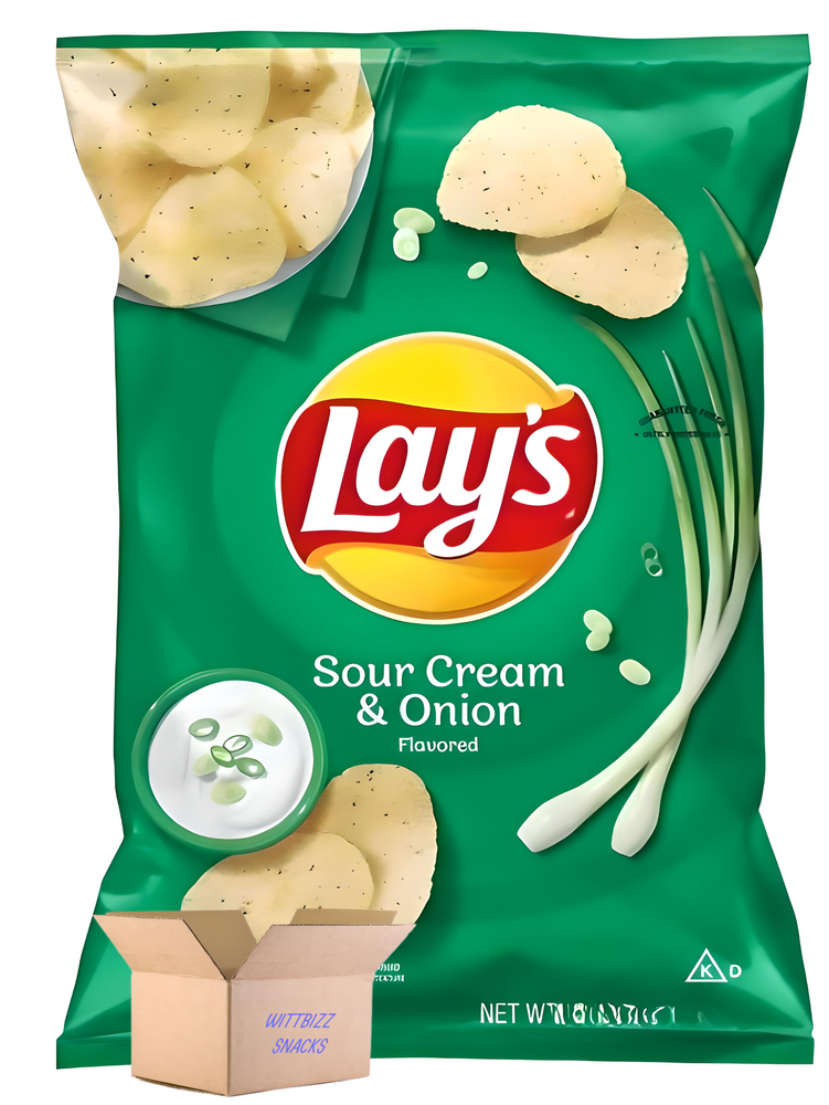 Sour Cream and Onion 2.65oz (24 Pack) Case