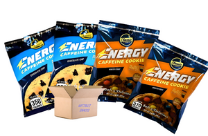 Wittbizz Snacks Bundles Energy Classic Cookies 3oz Variety 12 Pack 6 Candy, 6 Chocolate Chip.